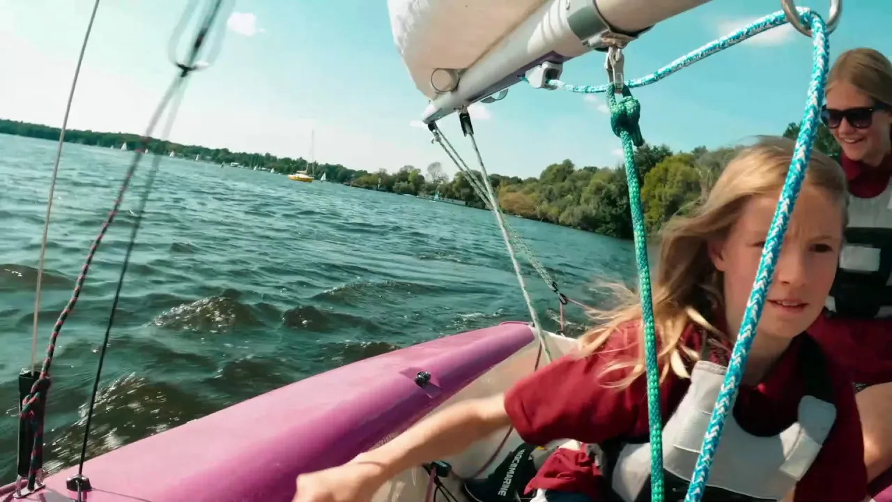 Teeny segeln im Schildhorn so gehts!